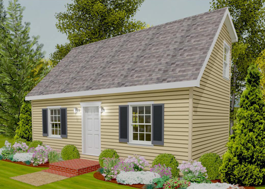 The Barnstable, Cape Style Modular Home - MA, NH, RI, ME 