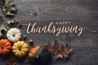 Happy Thanksgiving from Avalon Building Systems
